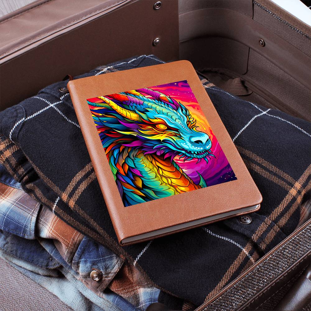 Majestic Dragon 007 - Vegan Leather Journal