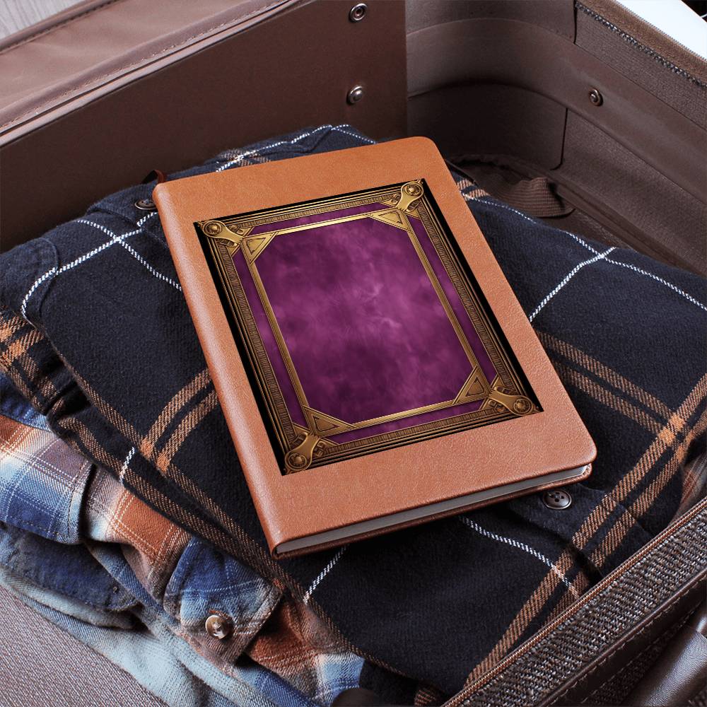 Ornate Gold Cover 106 - Vegan Leather Journal