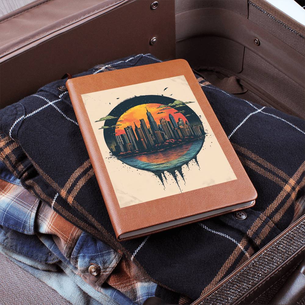 Minimalist BOHO Art 153 - Vegan Leather Journal