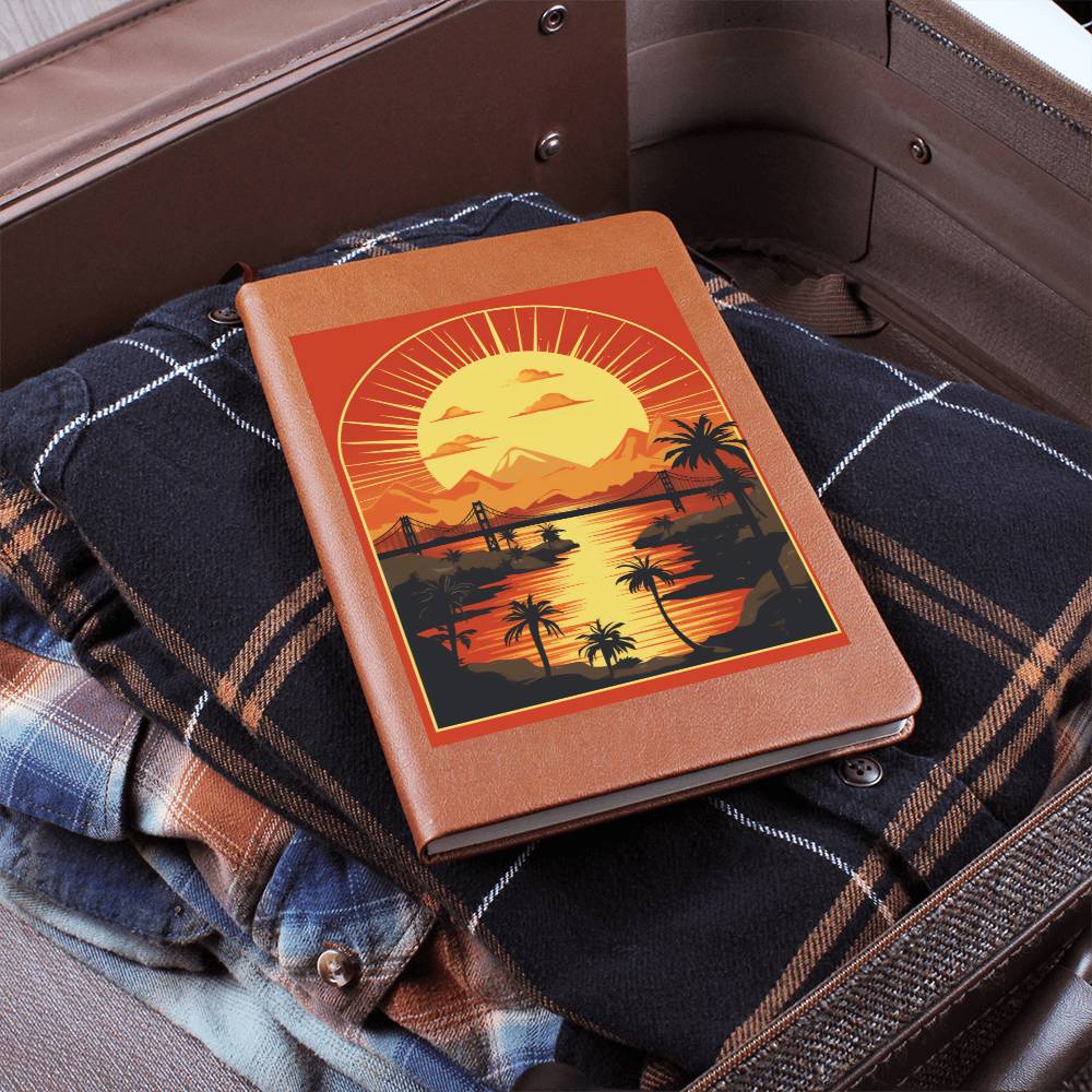 Minimalist BOHO Art 136 - Vegan Leather Journal