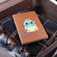Cute Back to School Sticker 094 - Vegan Leather Journal