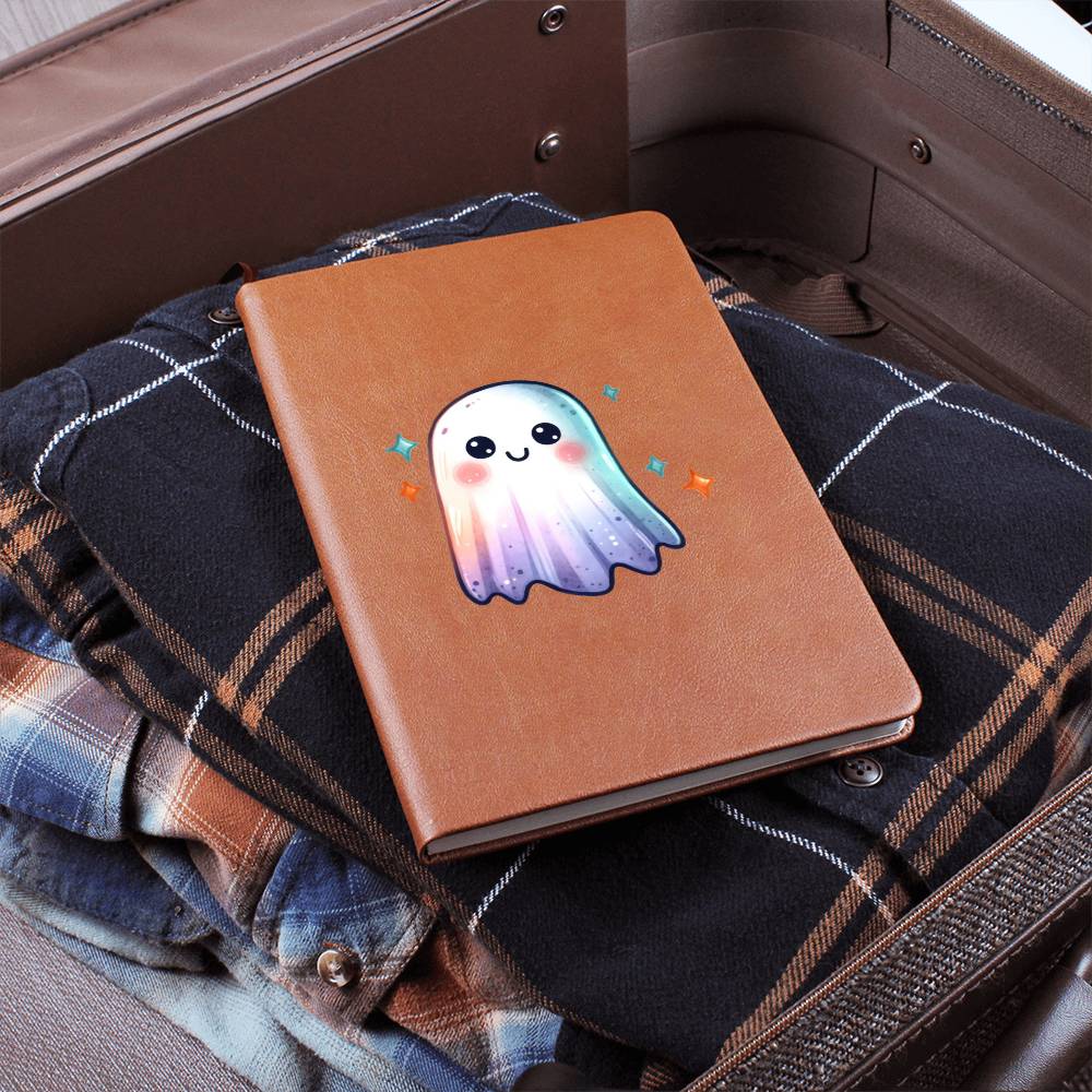 Cute Halloween Sticker 057 - Vegan Leather Journal