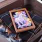 Cute Unicorn 121 - Vegan Leather Journal