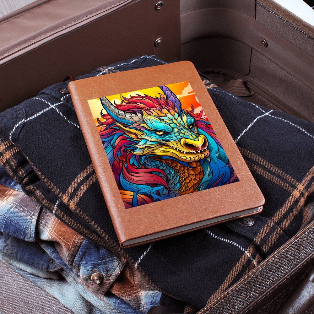 Majestic Dragon 026 - Vegan Leather Journal