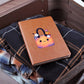 Cute Halloween Sticker 010 - Vegan Leather Journal