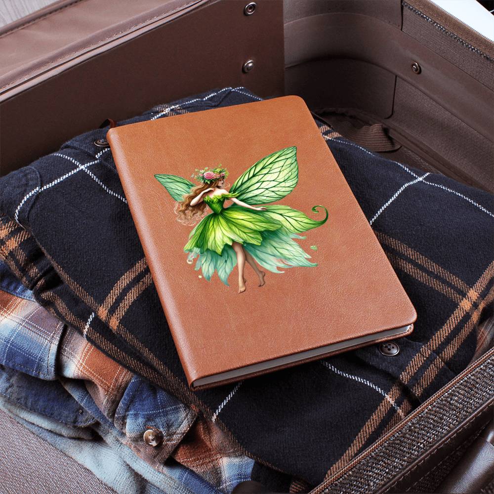 Magical Nature Forest Fairy 11 - Vegan Leather Journal