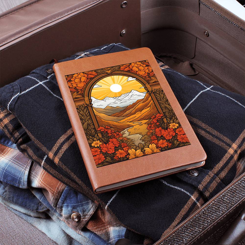 Minimalist BOHO Art 107 - Vegan Leather Journal