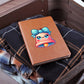 Cute Back to School Sticker 084 - Vegan Leather Journal