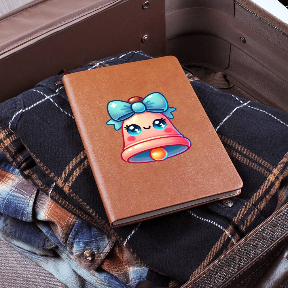 Cute Back to School Sticker 084 - Vegan Leather Journal