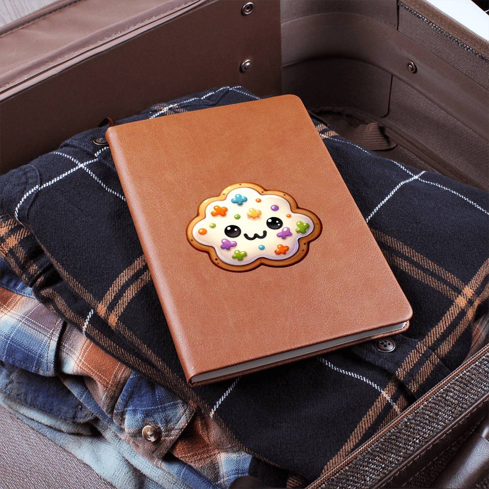 Cute Halloween Sticker 008 - Vegan Leather Journal