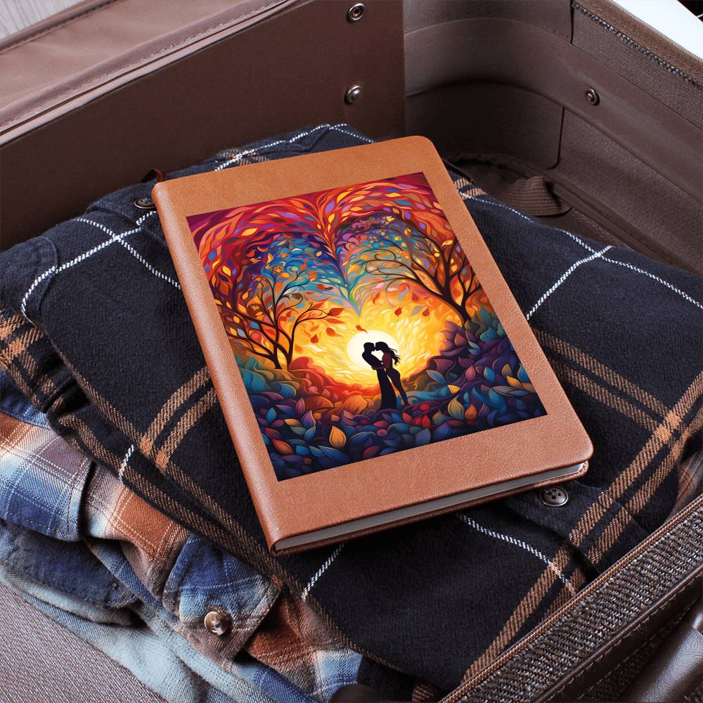 Valentine's Day Art 206 - Vegan Leather Journal