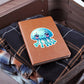 Cute Jellyfish sticker 74 - Vegan Leather Journal