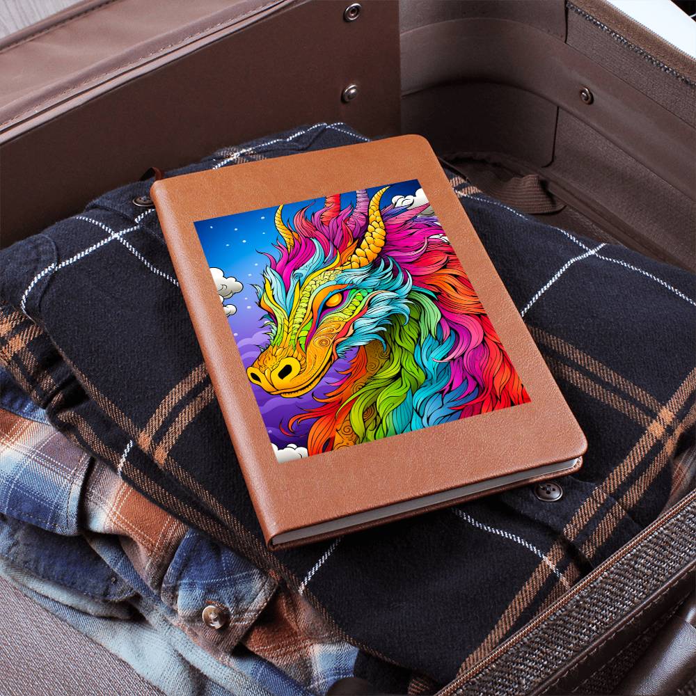 Majestic Dragon 012 - Vegan Leather Journal
