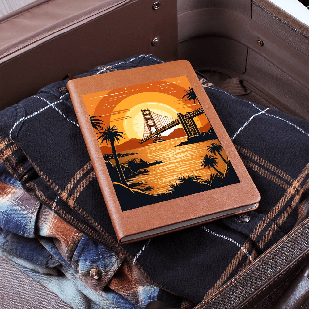 Minimalist BOHO Art 137 - Vegan Leather Journal