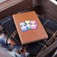 Cute Back to School Sticker 103 - Vegan Leather Journal