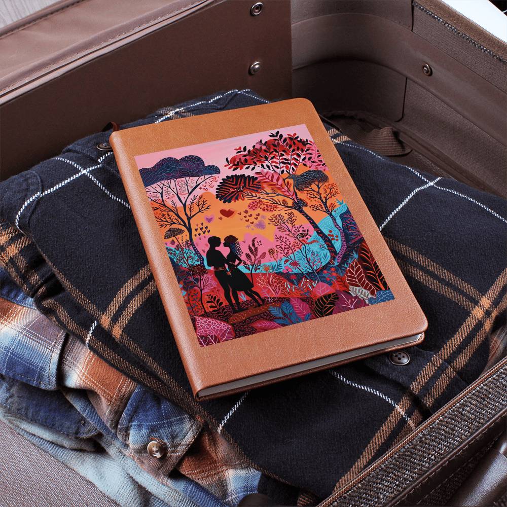Valentine's Day Art 359 - Vegan Leather Journal