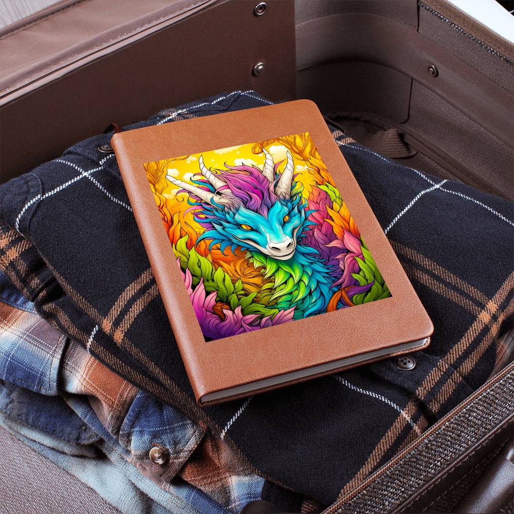 Majestic Dragon 014 - Vegan Leather Journal