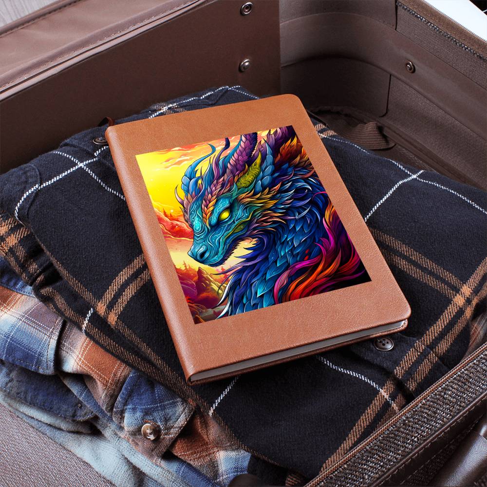 Majestic Dragon 018 - Vegan Leather Journal