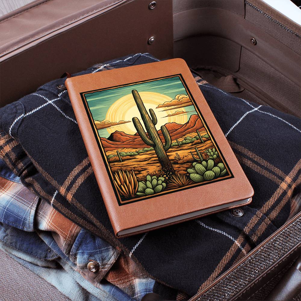 Minimalist BOHO Art 055 - Vegan Leather Journal