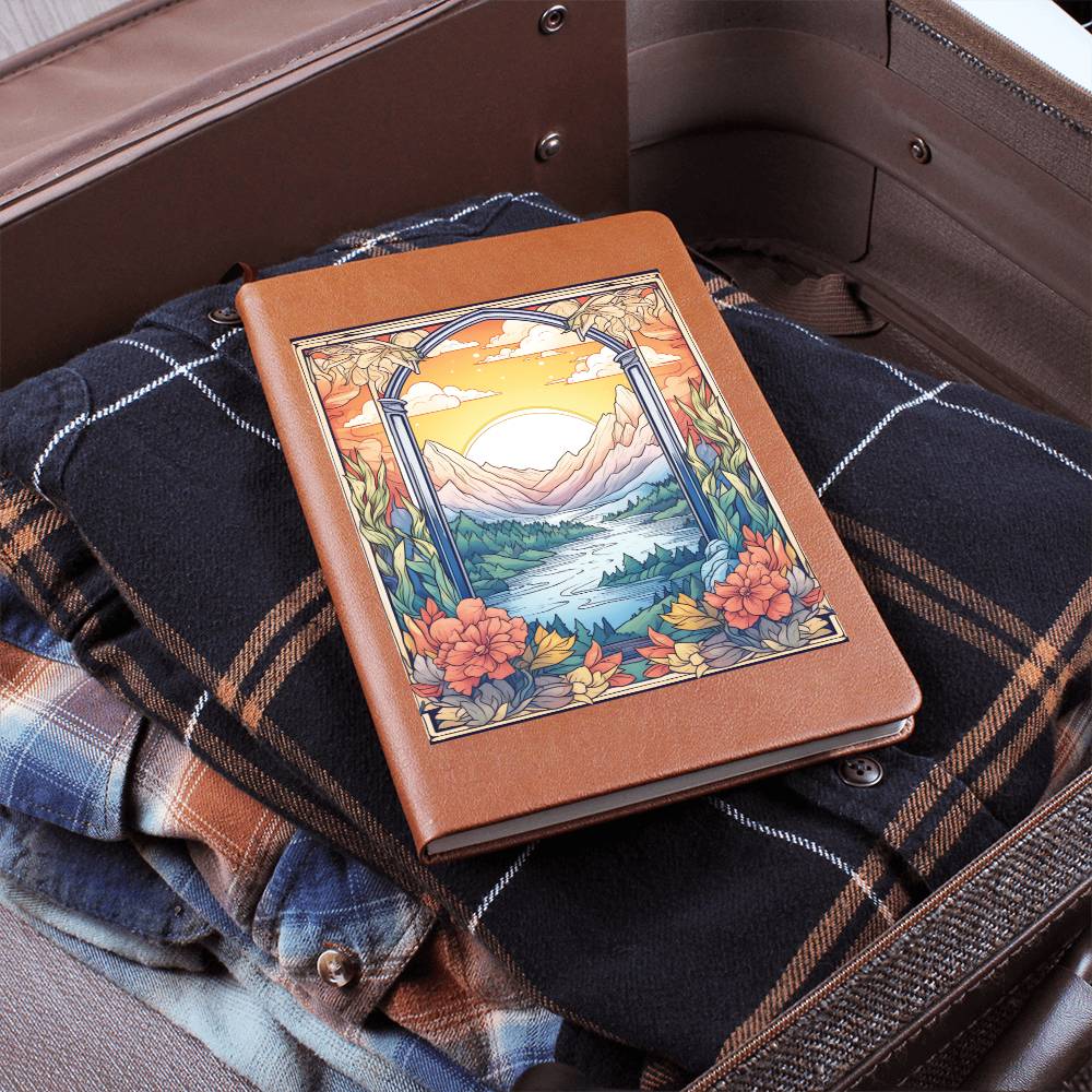 Minimalist BOHO Art 116 - Vegan Leather Journal