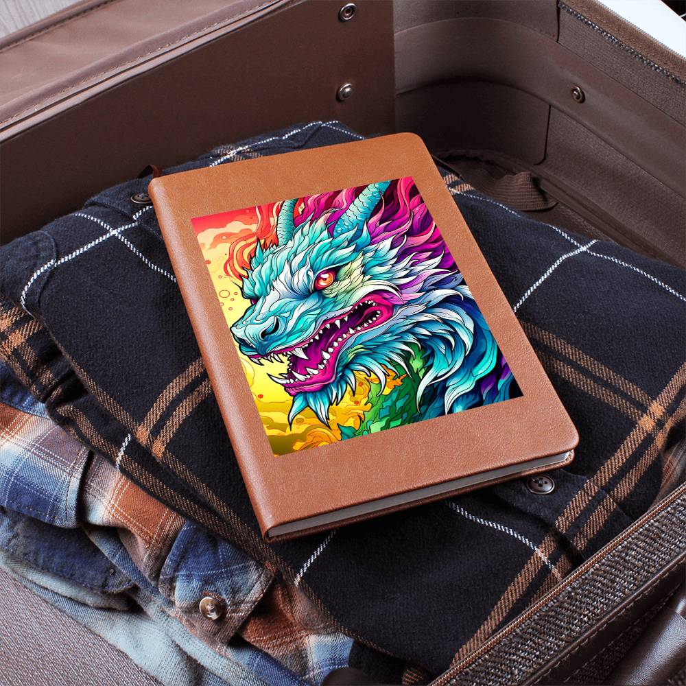 Majestic Dragon 022 - Vegan Leather Journal