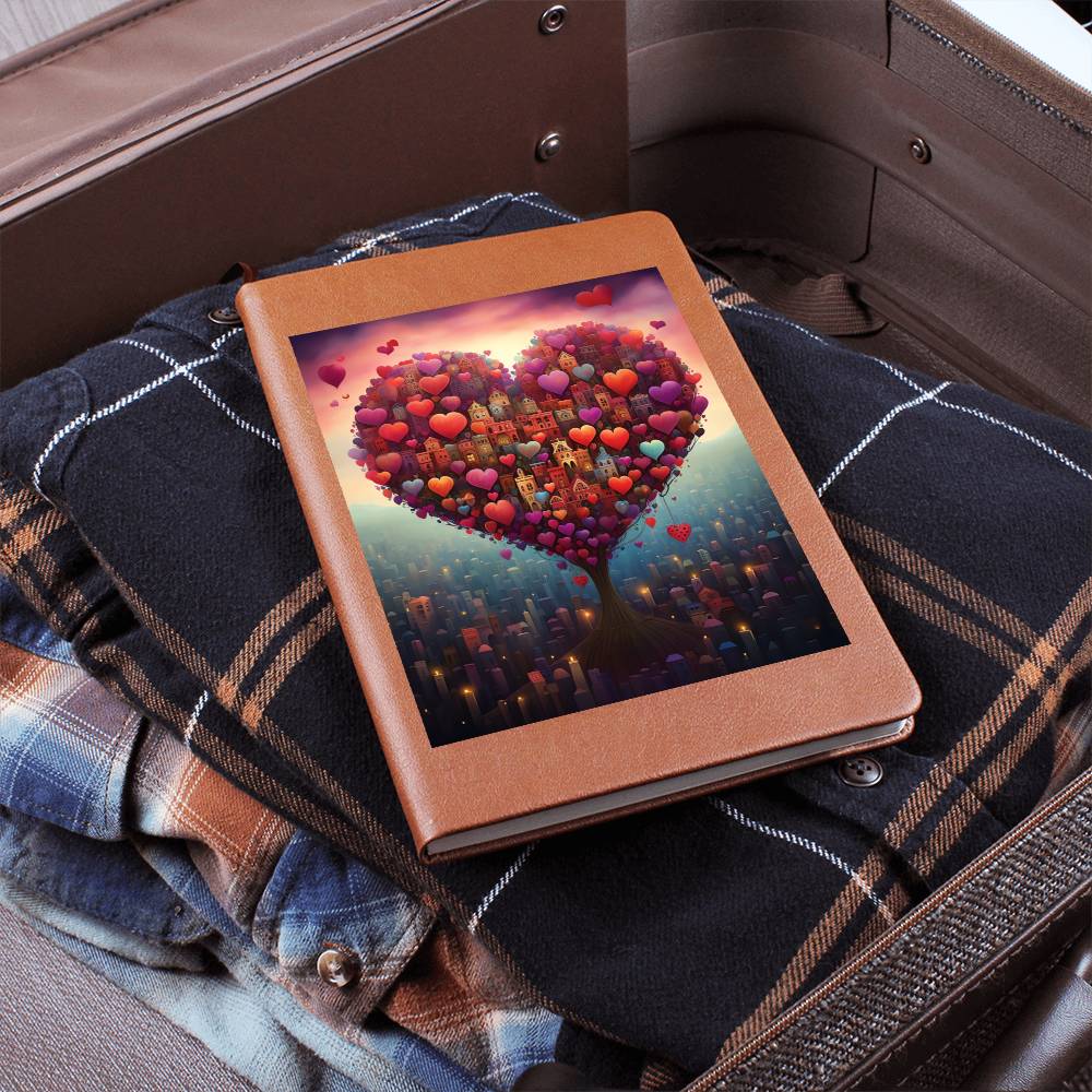 Valentine's Day Art 089 - Vegan Leather Journal