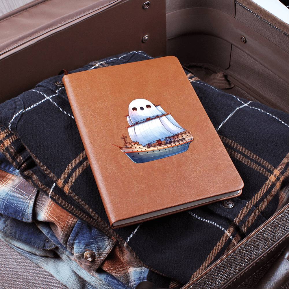 Cute Halloween Sticker 013 - Vegan Leather Journal