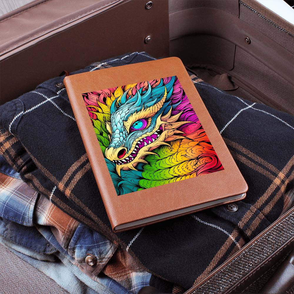 Majestic Dragon 027 - Vegan Leather Journal
