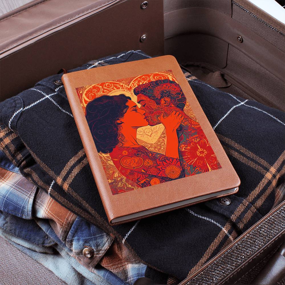 Valentine's Day Art 093 - Vegan Leather Journal