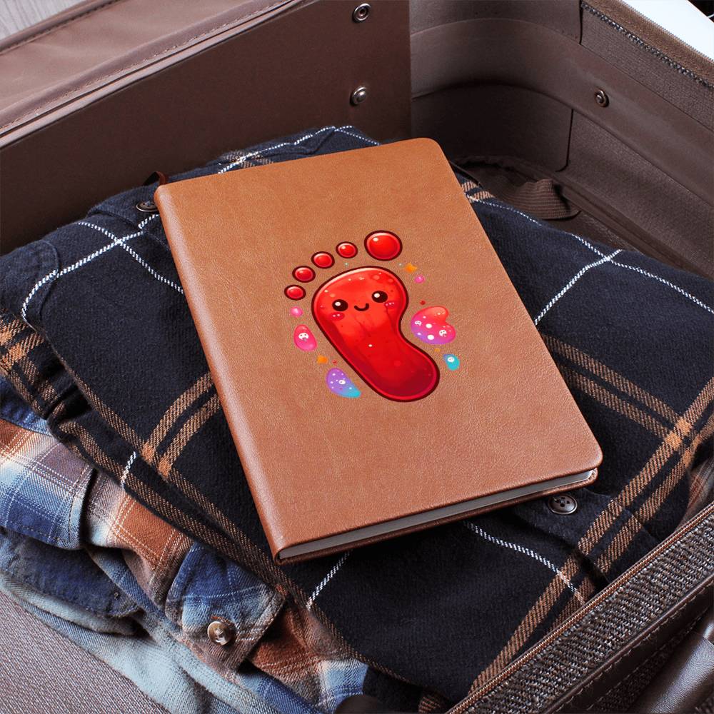 Cute Halloween Sticker 091 - Vegan Leather Journal