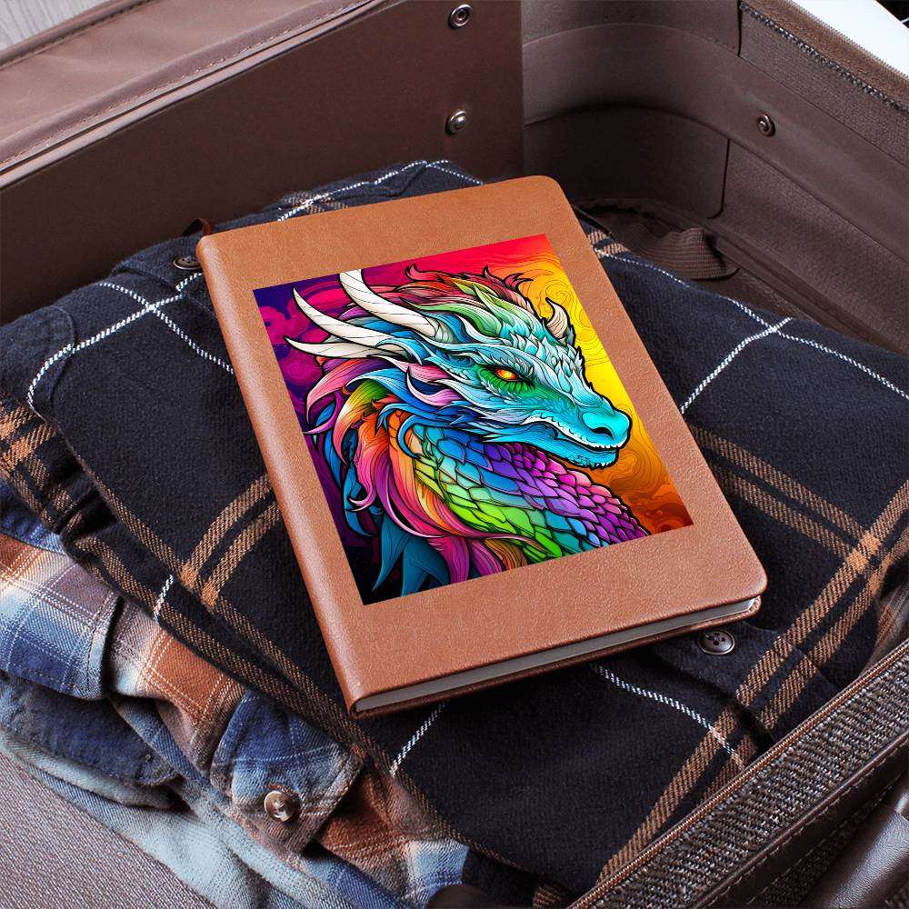 Majestic Dragon 013 - Vegan Leather Journal