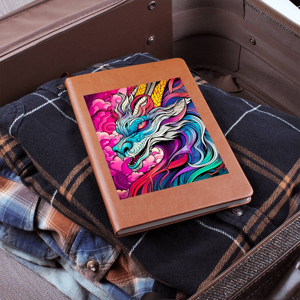 Majestic Dragon 025 - Vegan Leather Journal