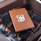 Cute Back to School Sticker 043 - Vegan Leather Journal