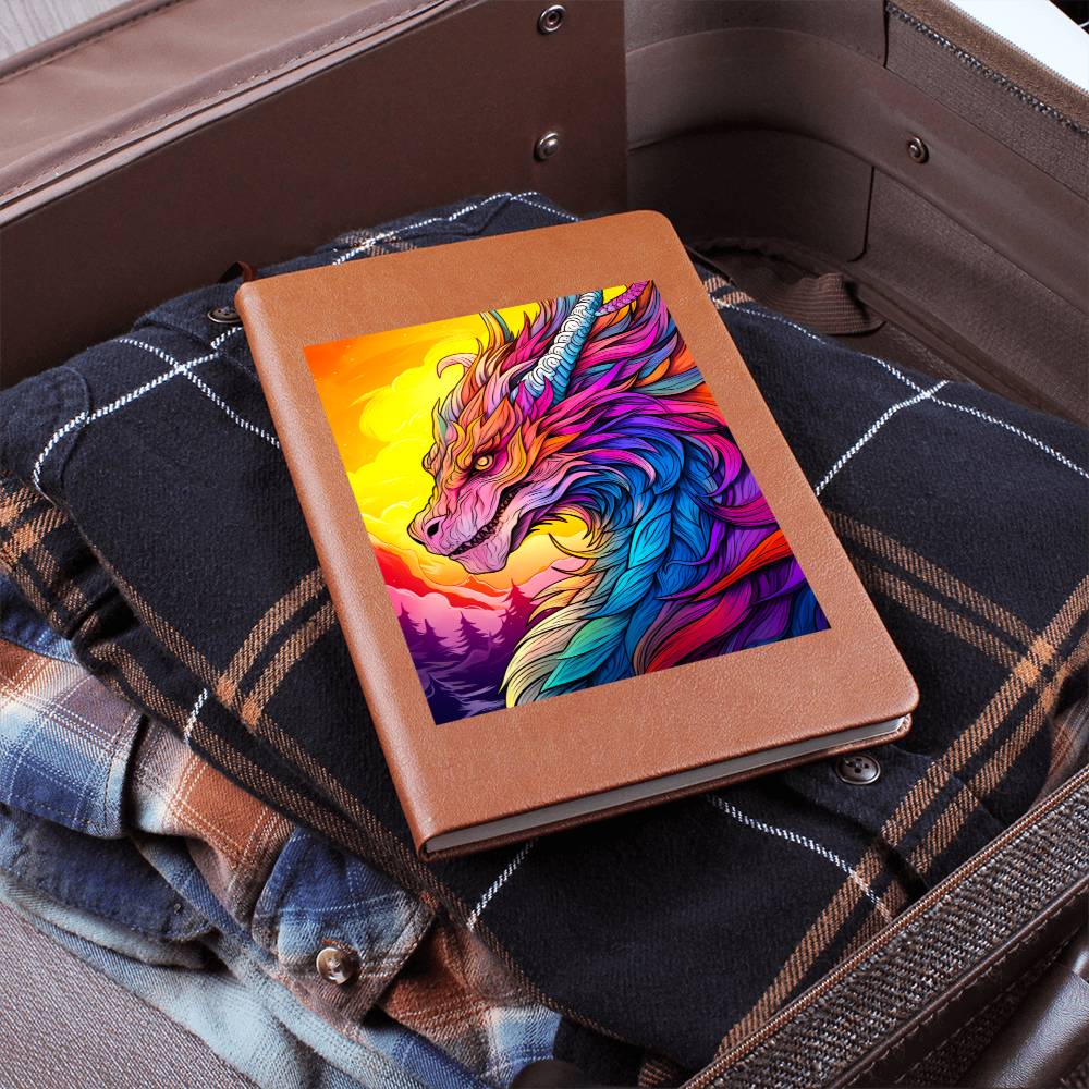 Majestic Dragon 033 - Vegan Leather Journal