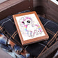 Cute Unicorn 084 - Vegan Leather Journal