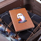 Cute Halloween Sticker 069 - Vegan Leather Journal