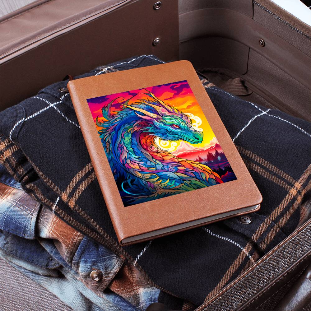 Majestic Dragon 032 - Vegan Leather Journal