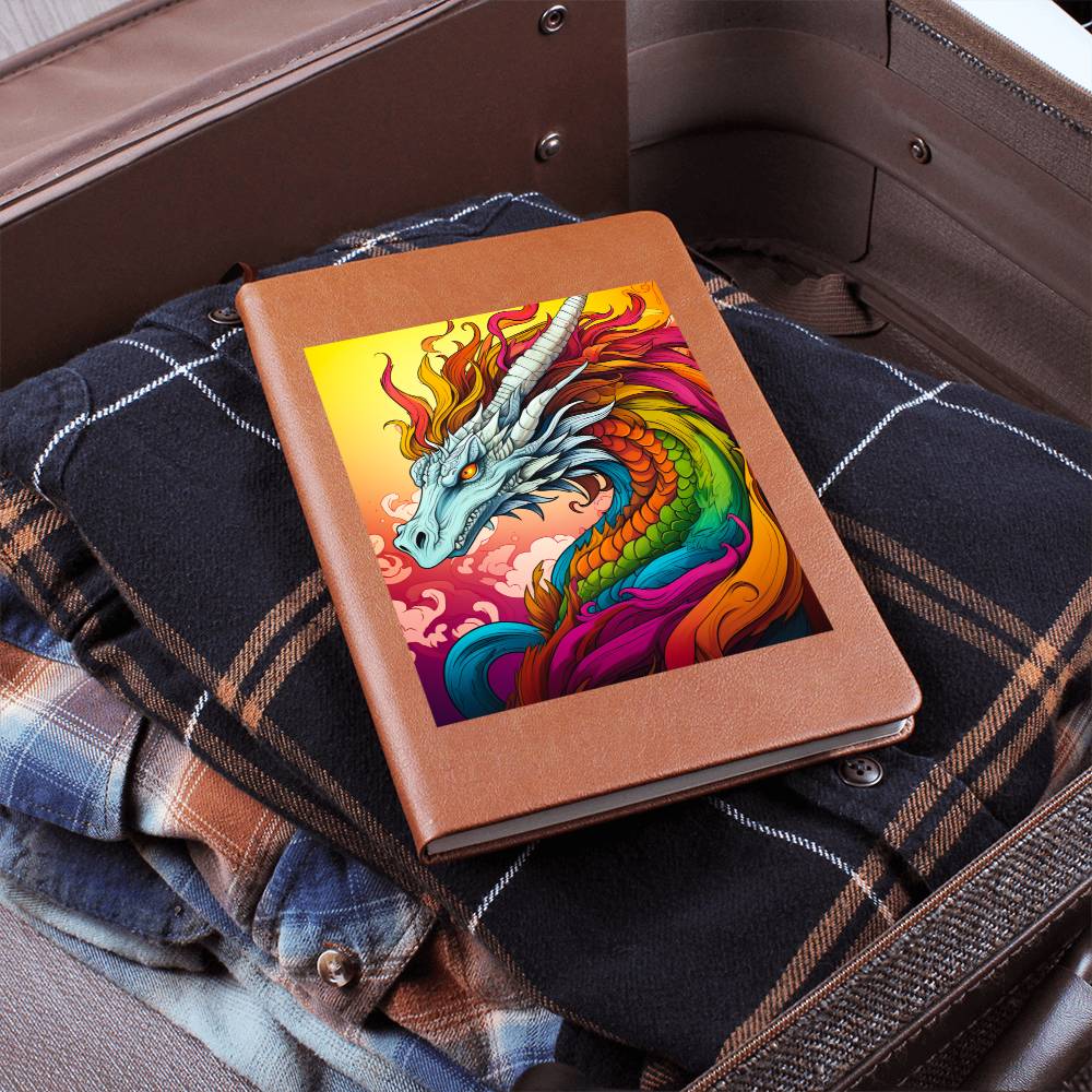 Majestic Dragon 023 - Vegan Leather Journal
