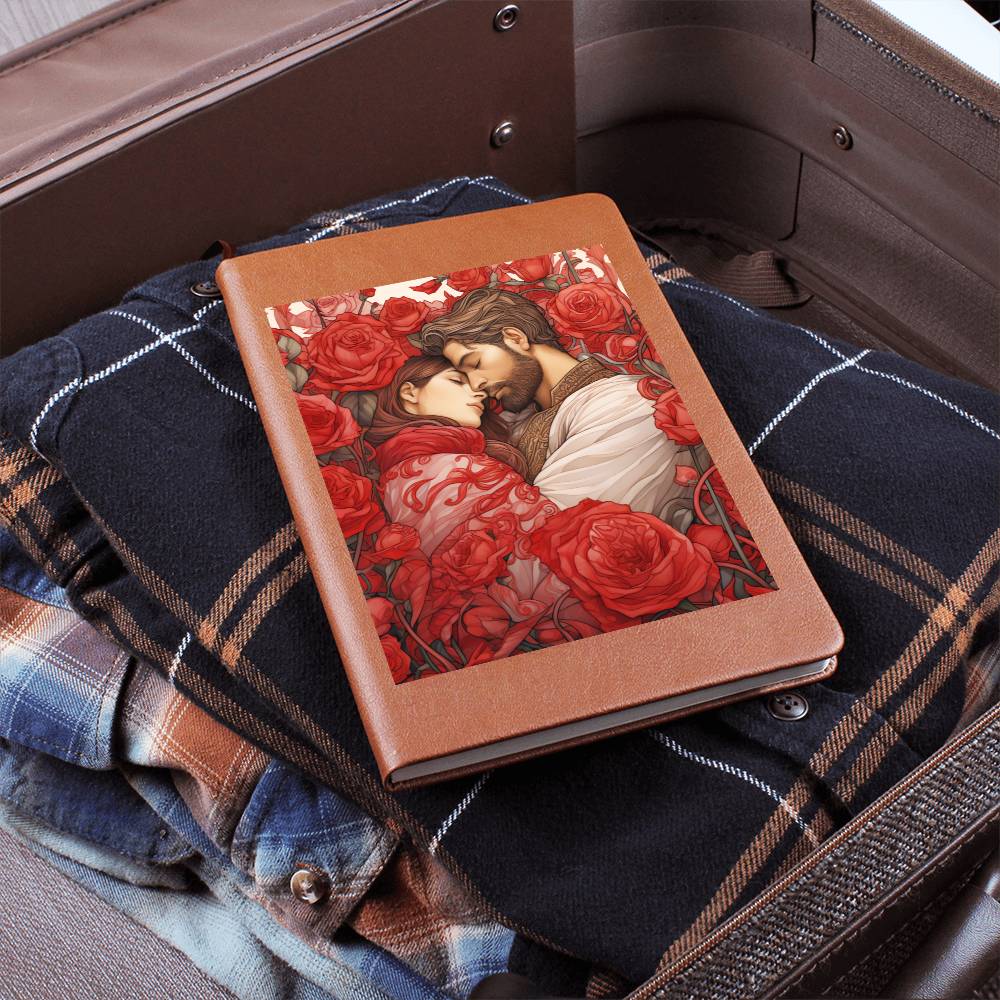 Valentine's Day Art 308 - Vegan Leather Journal