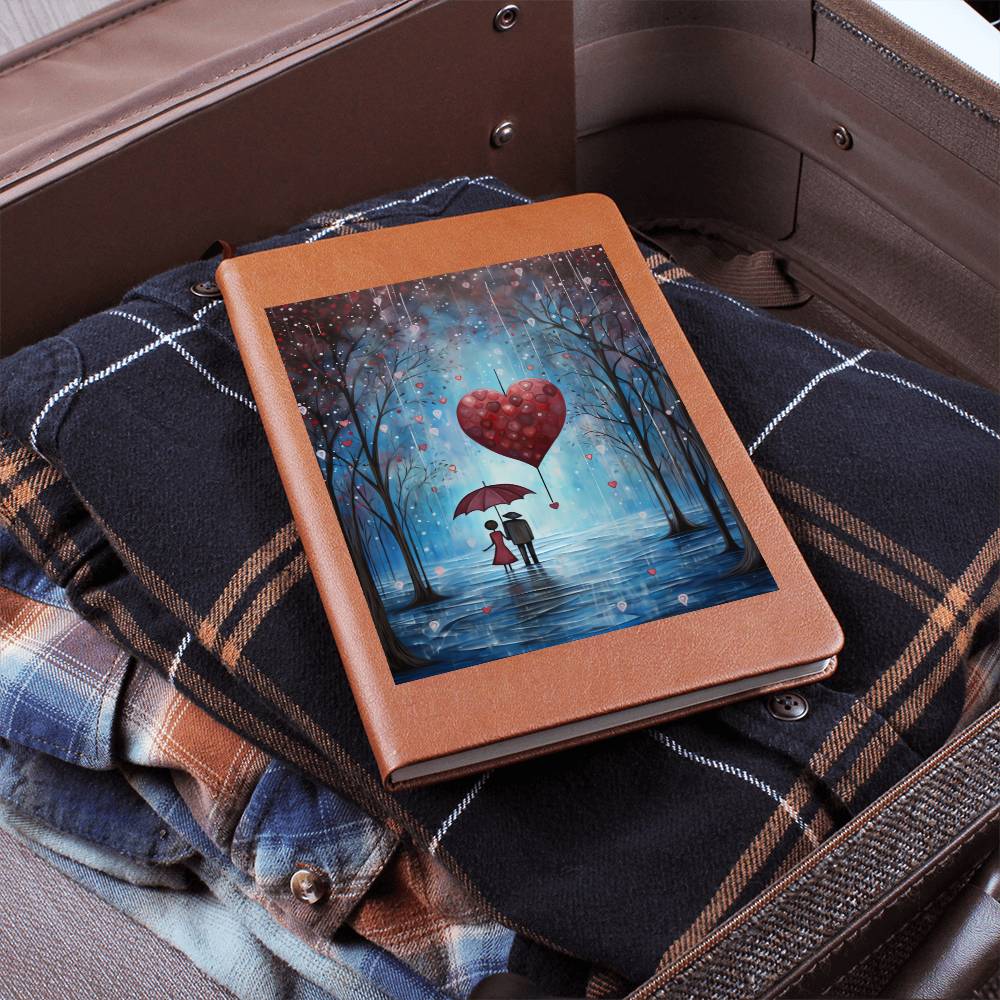 Valentine's Day Art 223 - Vegan Leather Journal