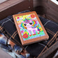 Cute Unicorn 112 - Vegan Leather Journal
