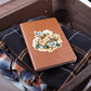 Luxury Wedding Decor Sticker 034 - Vegan Leather Journal