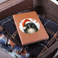 Christmas Dog - Puli - Vegan Leather Journal