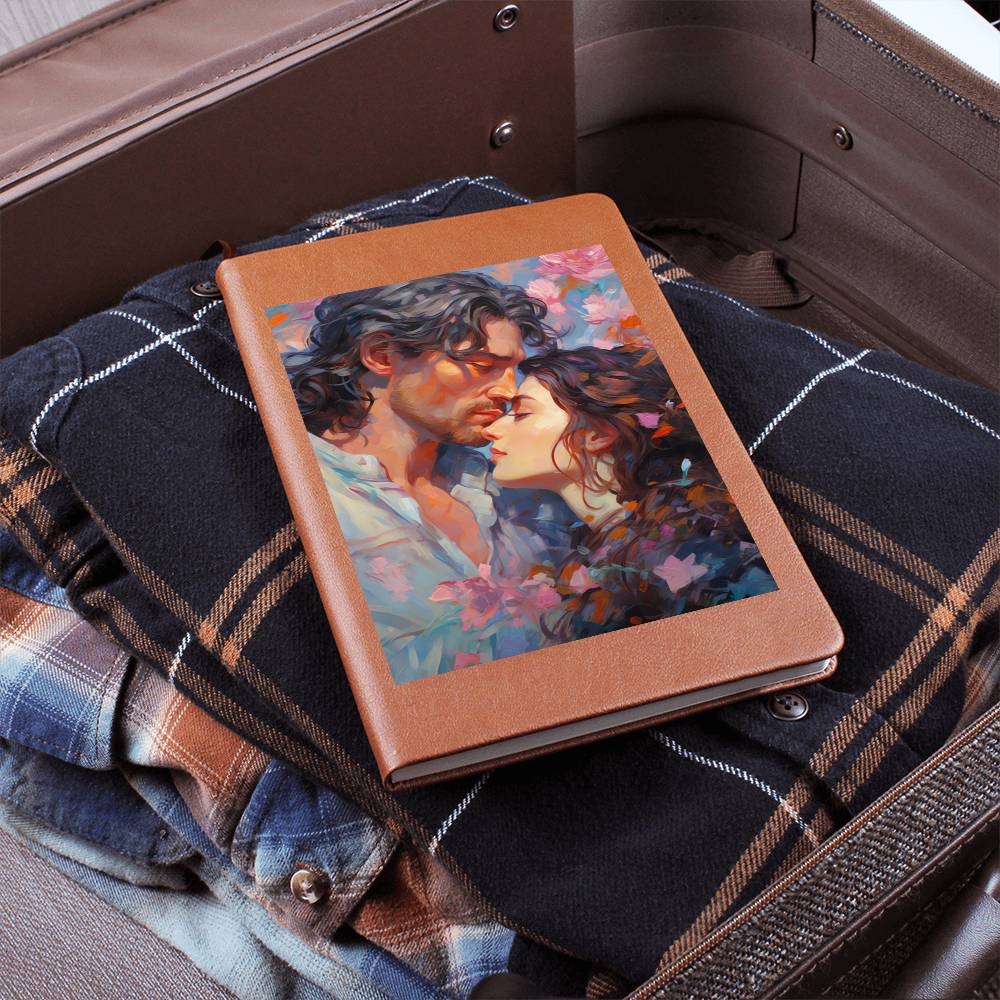 Valentine's Day Art 309 - Vegan Leather Journal
