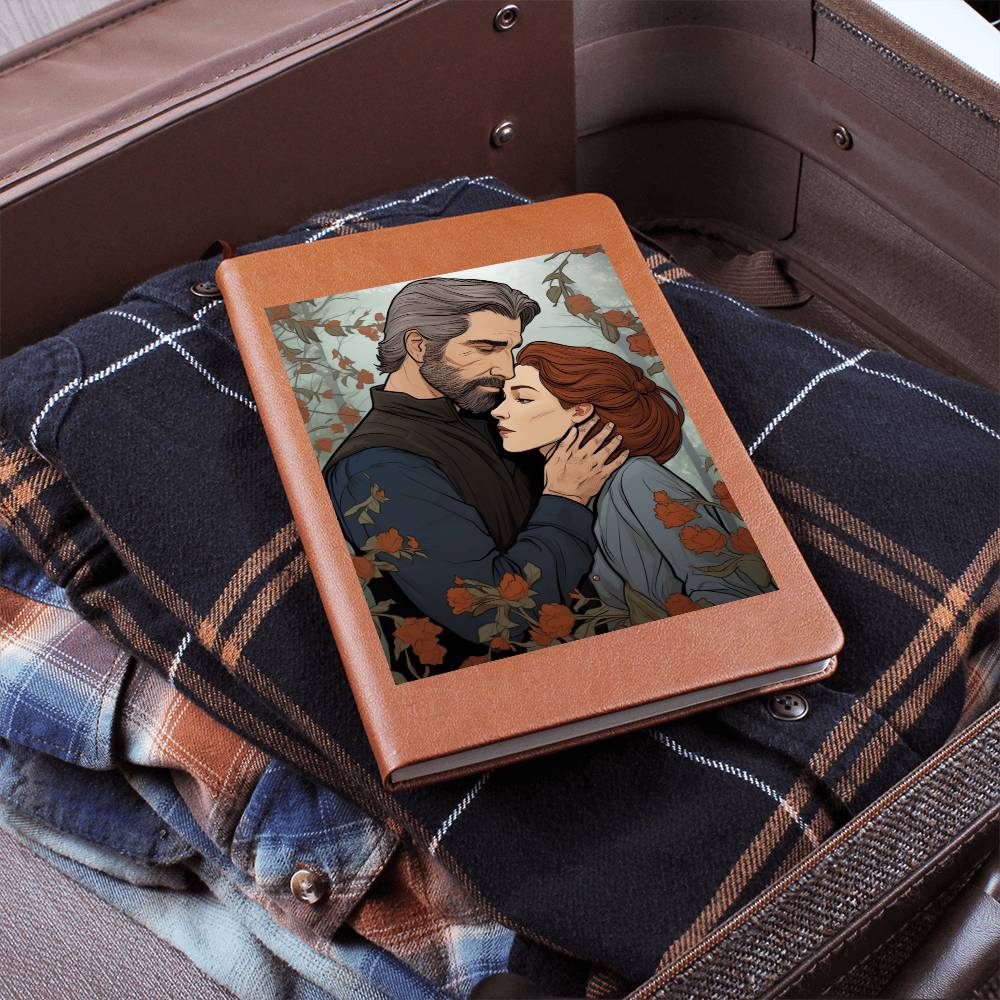Valentine's Day Art 040 - Vegan Leather Journal