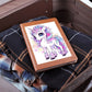Cute Unicorn 076 - Vegan Leather Journal