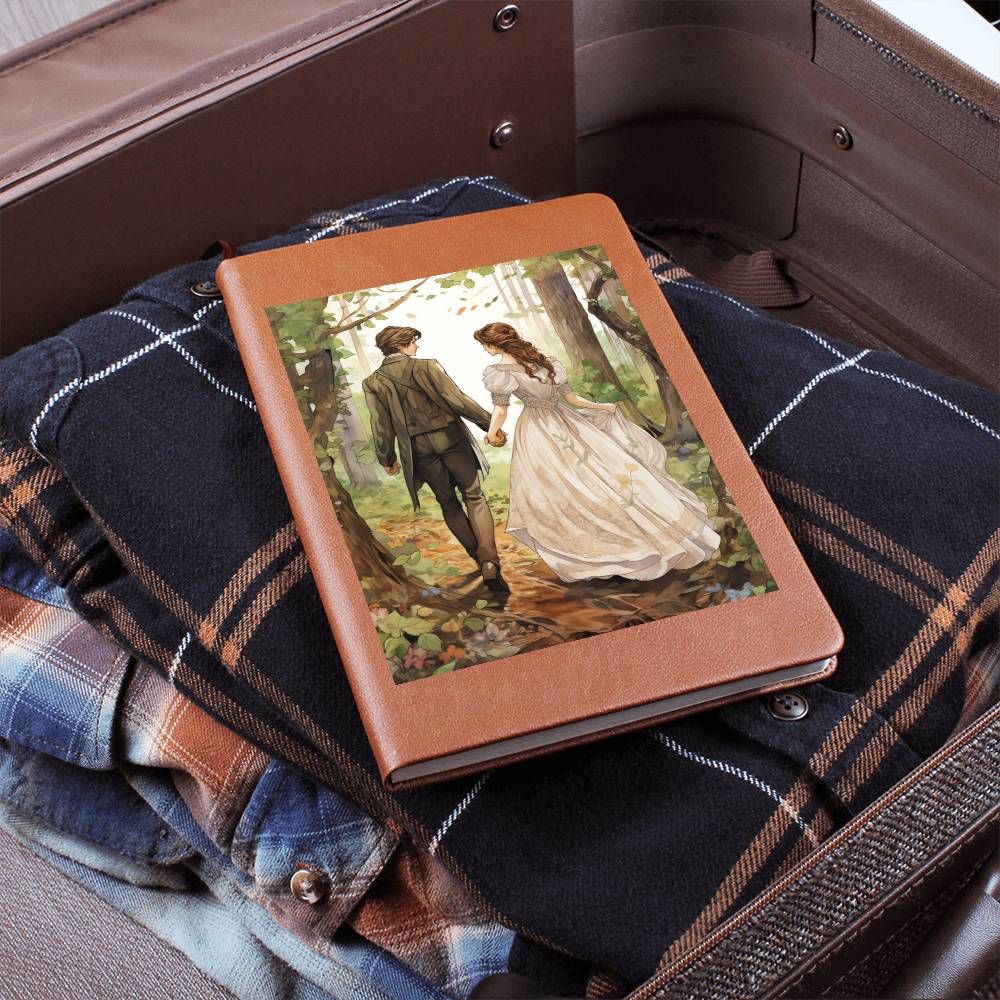 Valentine's Day Art 267 - Vegan Leather Journal