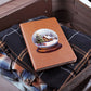 Watercolor Christmas Snow Globe 032 - Vegan Leather Journal