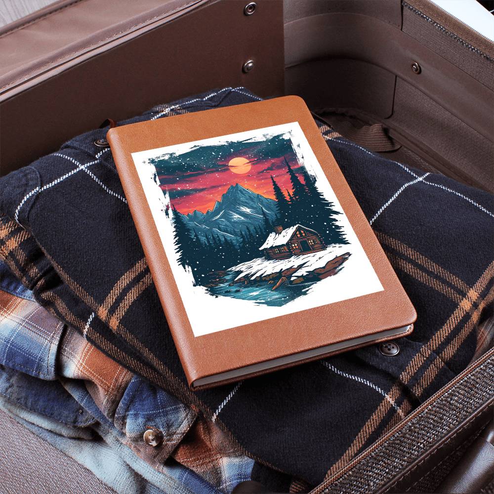 Minimalist BOHO Art 042 - Vegan Leather Journal