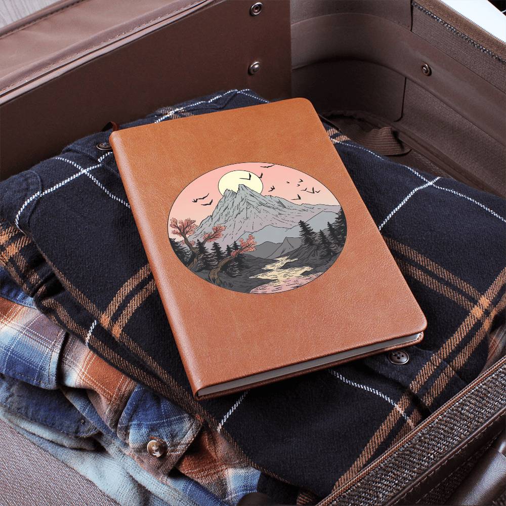 Minimalist BOHO Art 092 - Vegan Leather Journal